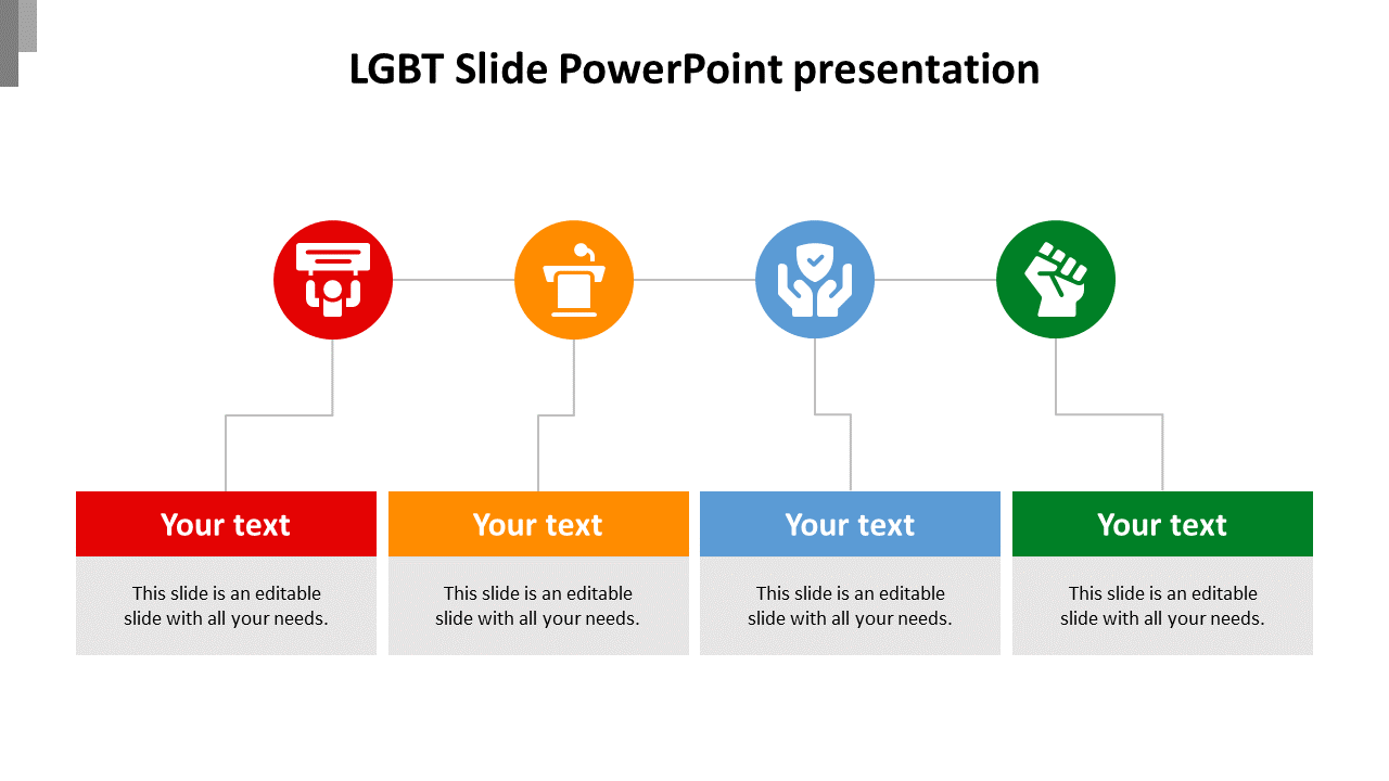 Editable LGBT Slide PowerPoint Presentation Designs