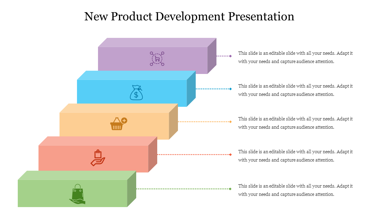 New Product Development Presentation Template Diagram