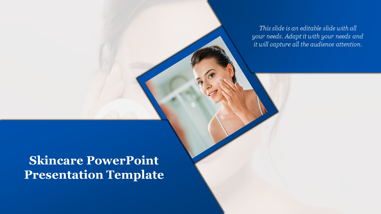 Innovative Skincare PowerPoint Presentation Template Design