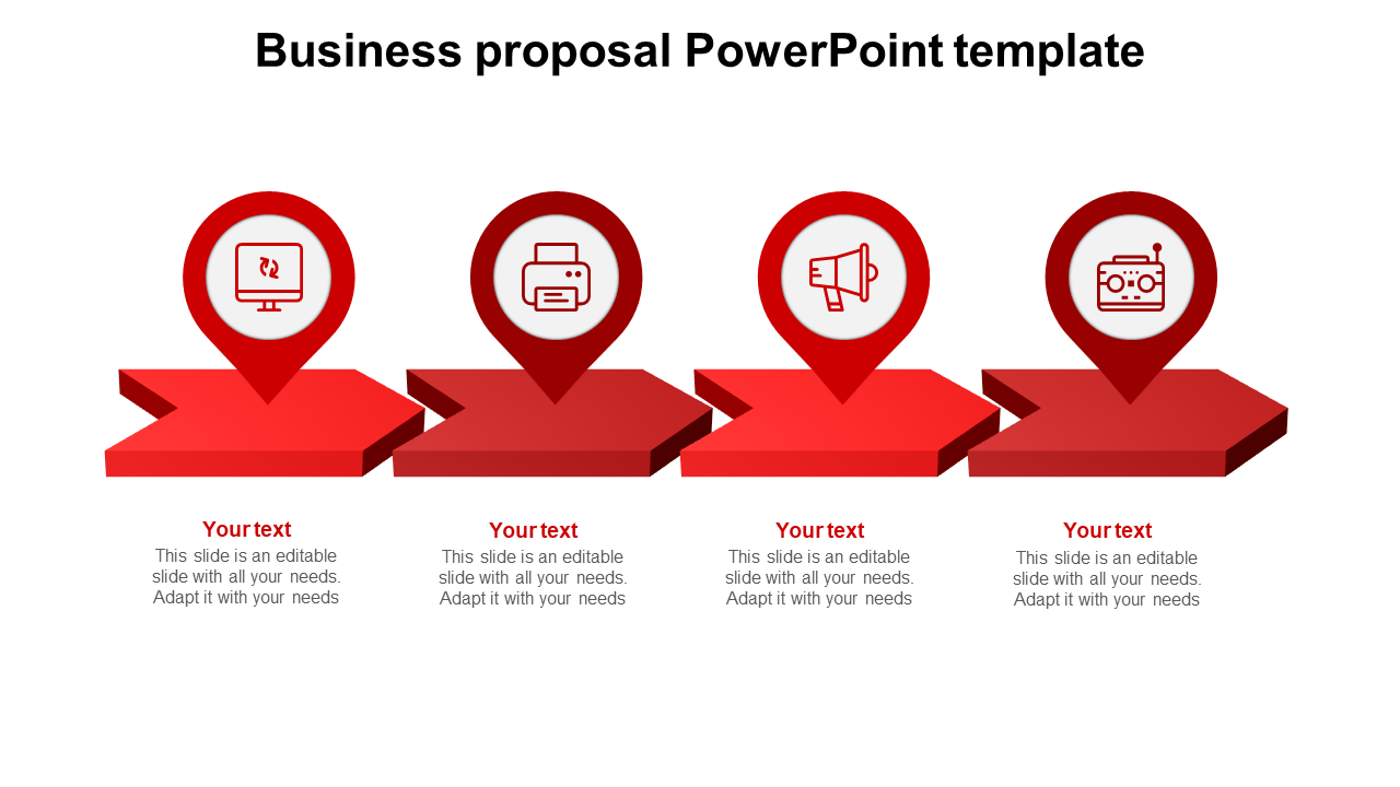 Stunning Business Proposal PowerPoint Template Slides