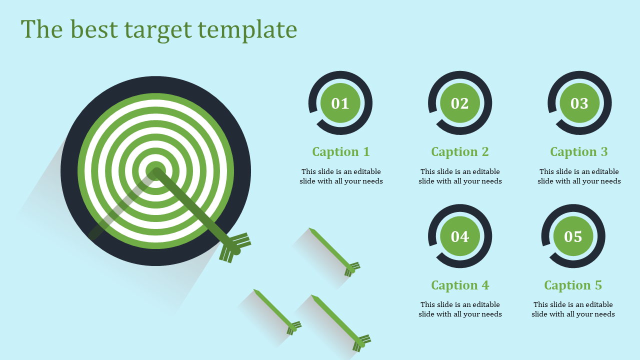 Effective Target Template PowerPoint Presentations