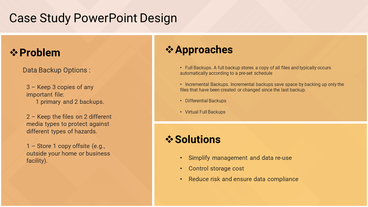 Innovative Case Study PowerPoint Design Slide Template