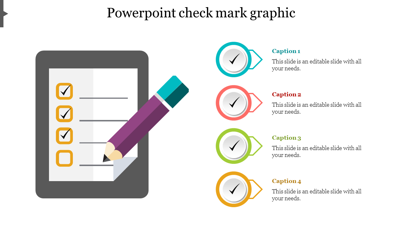 PowerPoint Check Mark Graphic and Google Slides