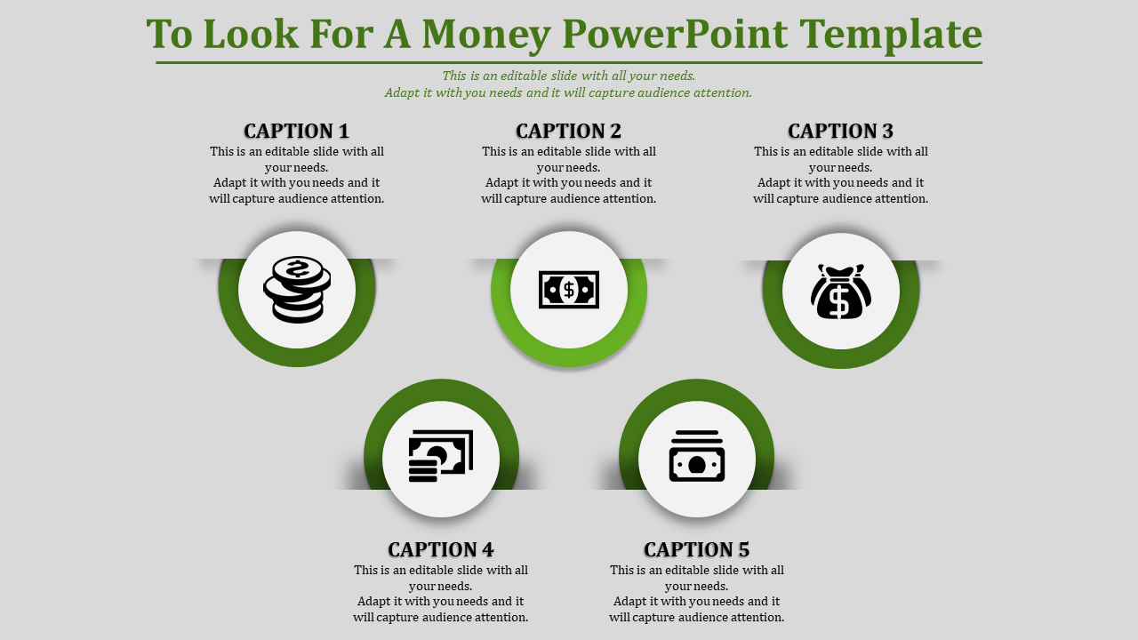 microsoft powerpoint theme money