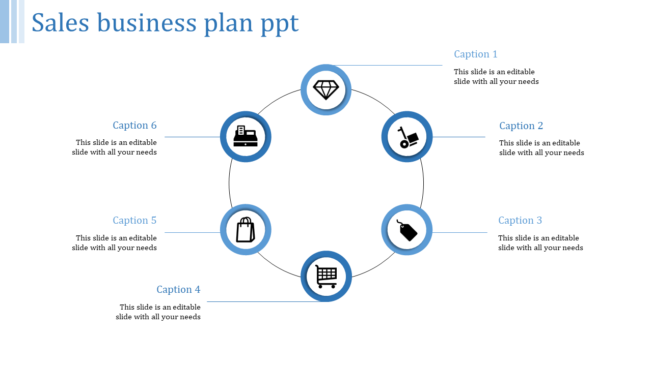 Sales Business Plan PPT Template for Strategic Planning