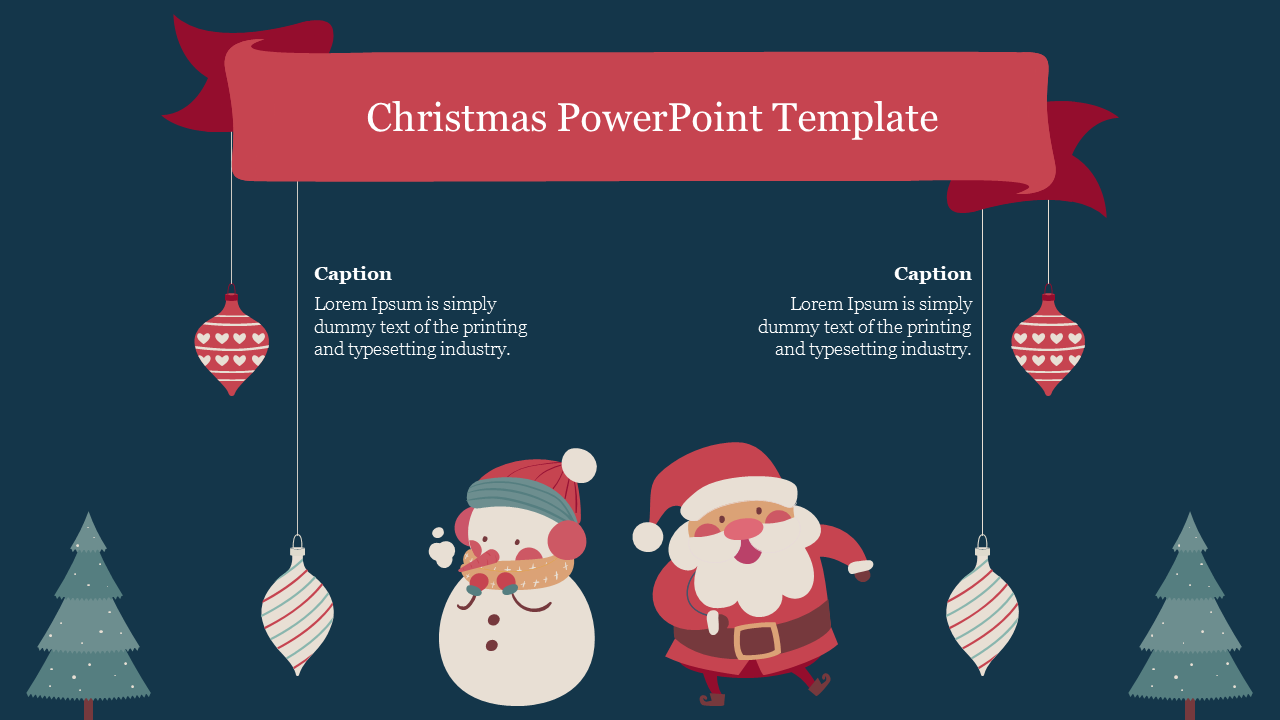 powerpoint christmas template