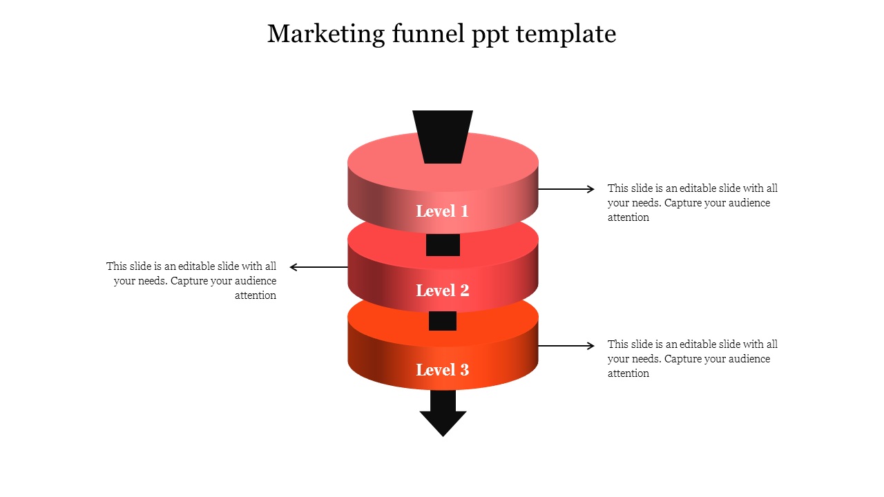 Download Marketing Funnel PPT and Google Slides Template