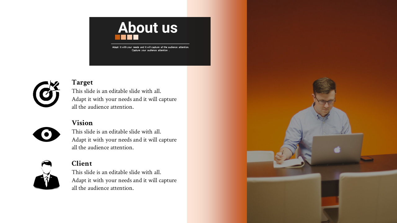 Amazing About us PowerPoint Template Presentation Slides