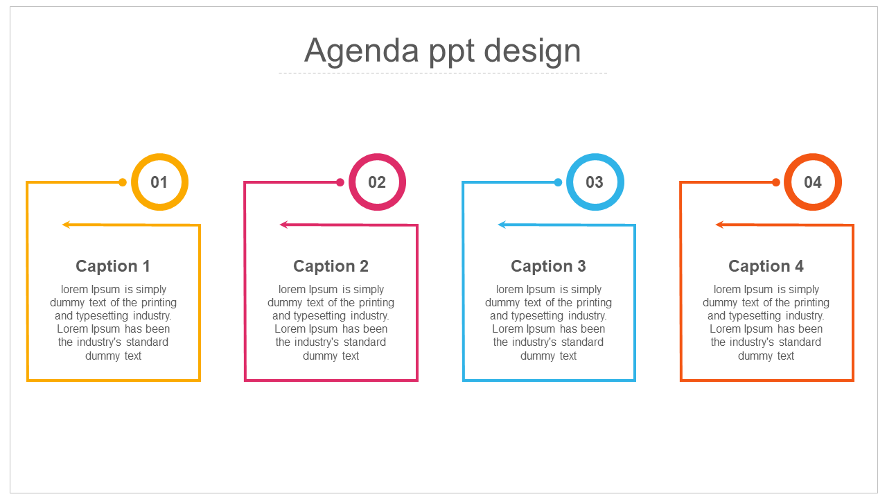 Agenda PPT Design for Effective Meeting Management