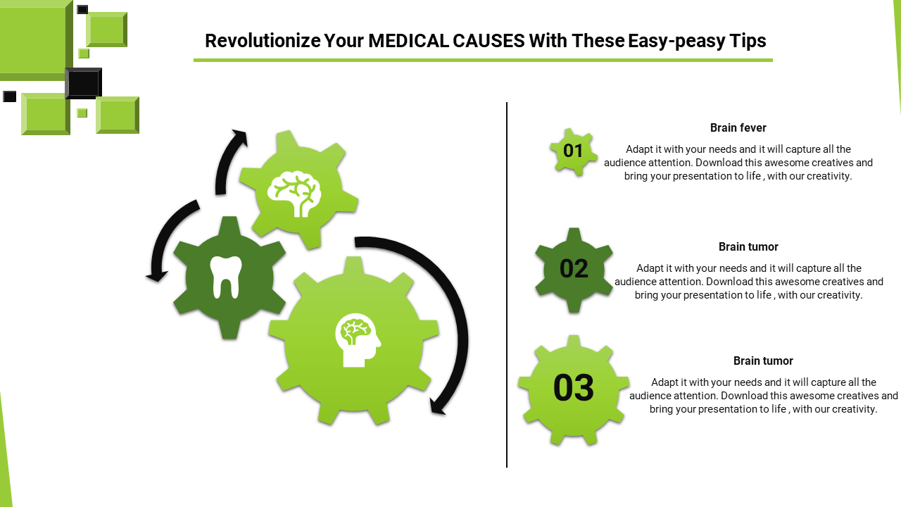 Get involved in Medical Presentation PPT Template Slides