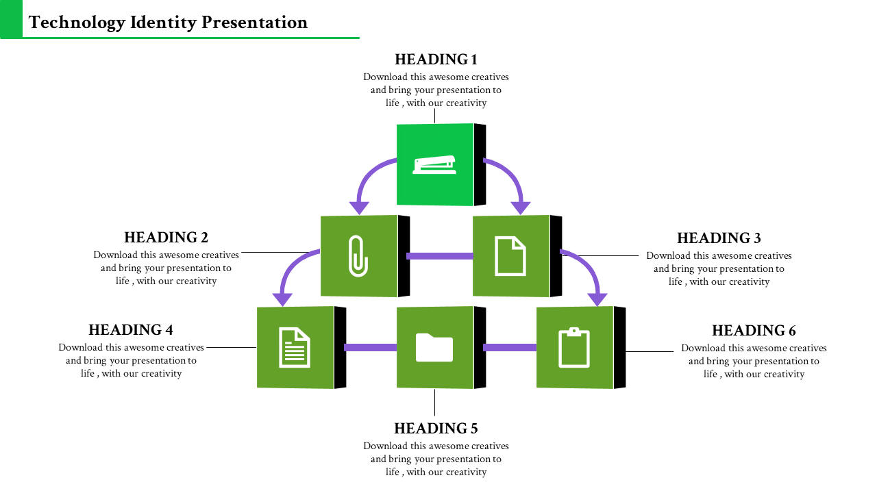 Hierarchy Model Technology PowerPoint Presentation