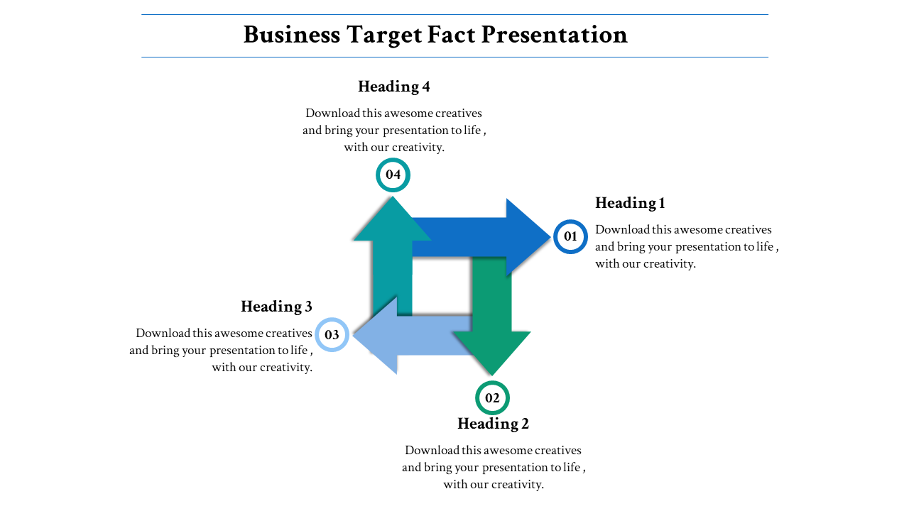  Business Model Presentation Template–Business Target 