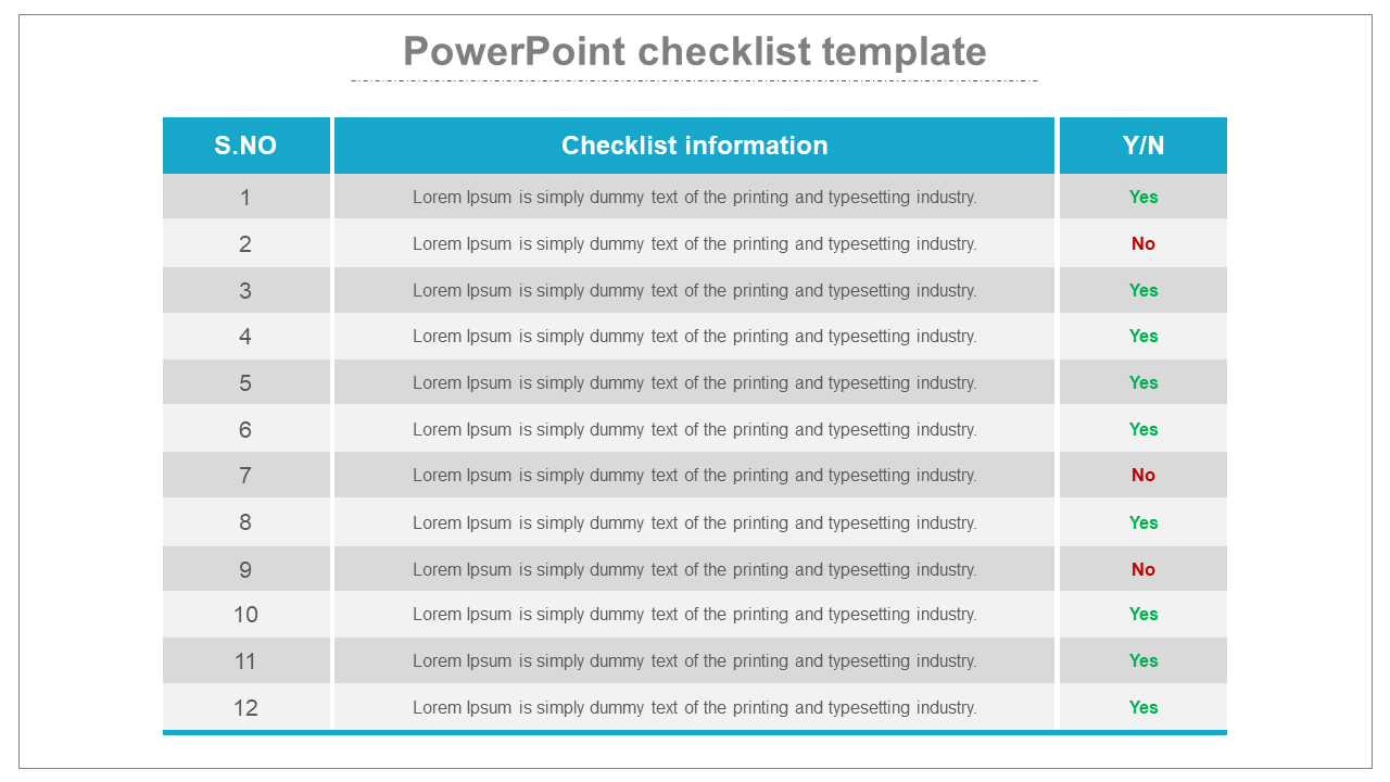 Checklist PowerPoint Template And Google Slides Themes