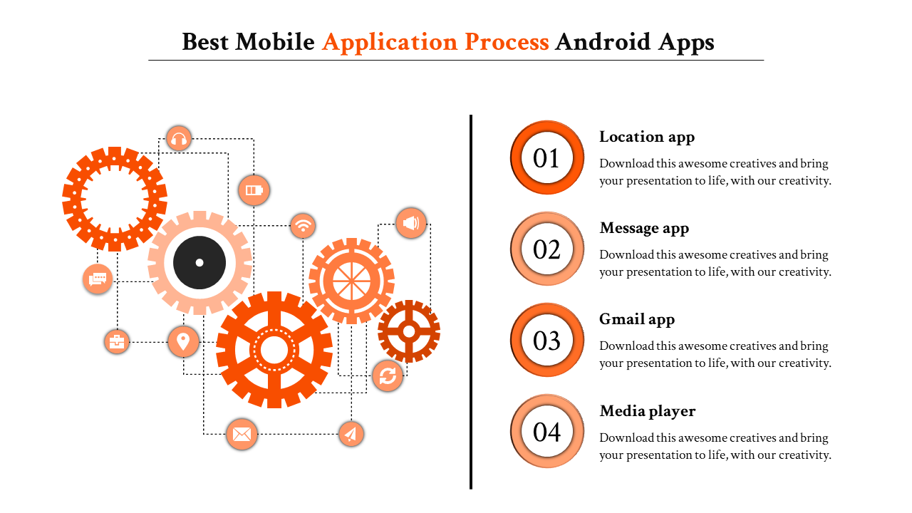 Magnetic Mobile App PowerPoint Presentation Slides