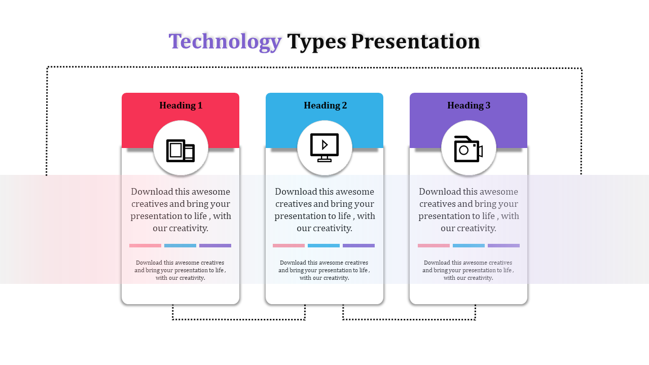 Technology PowerPoint Template for Professional Design