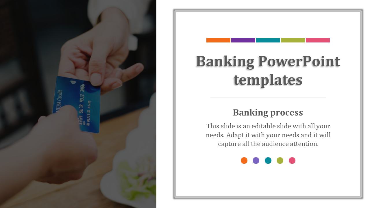 Banking PowerPoint Templates - Portfolio Model