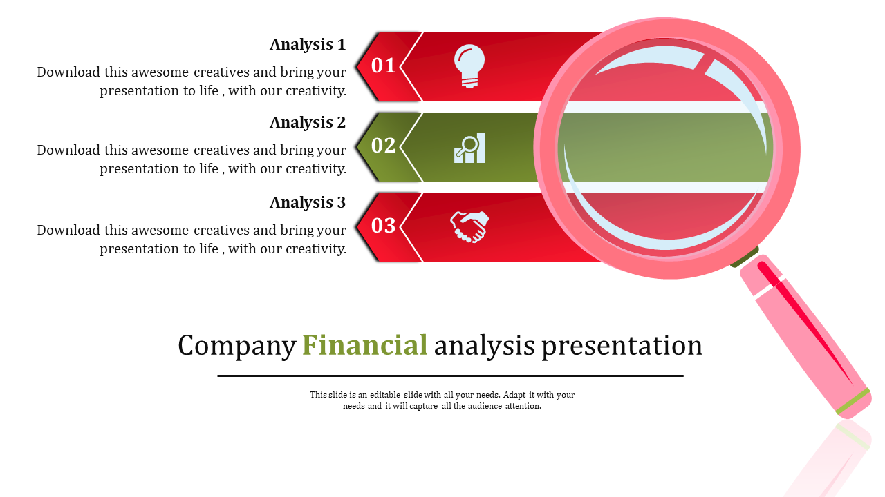 Financial Analysis Presentation Template