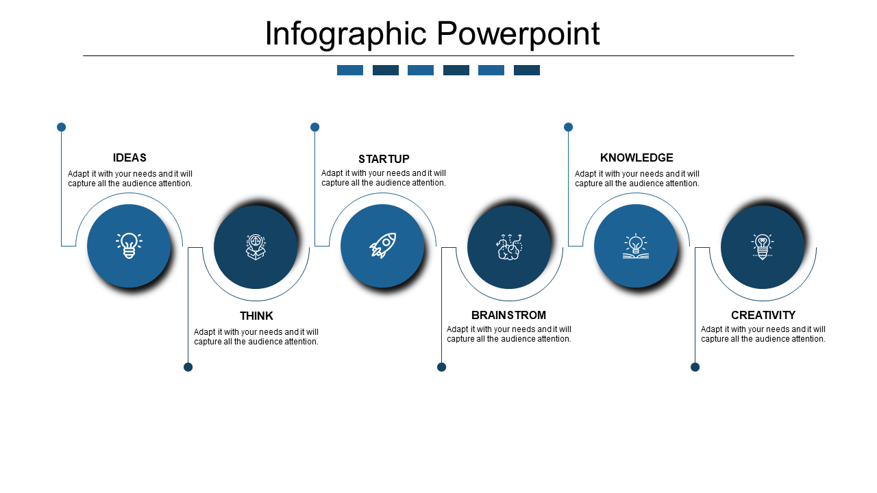 Our Predesigned Infographic Template PowerPoint Slide