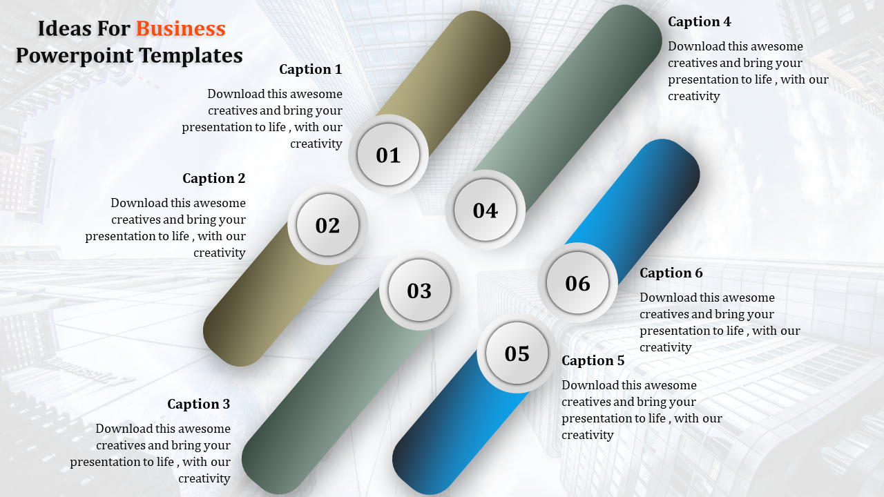 Ideas for Business PowerPoint Templates Presentation