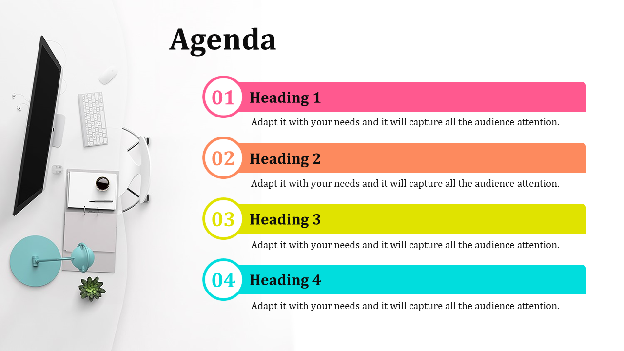 agenda slide template