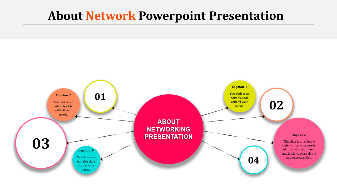 Network PowerPoint Presentation Template for Networks