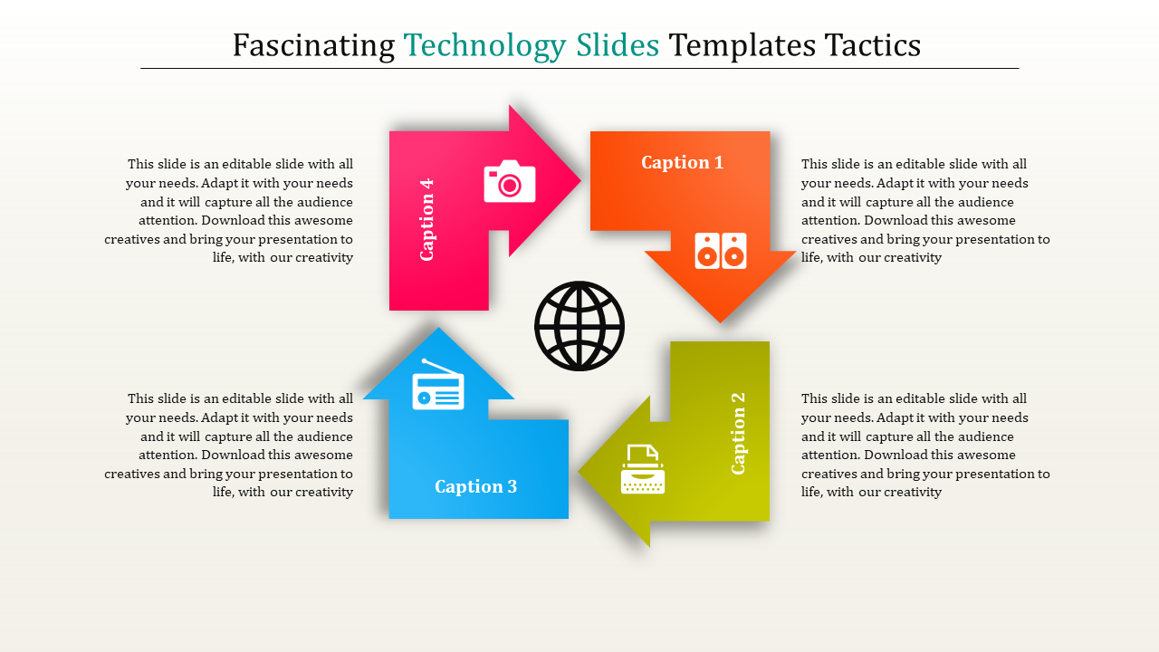 Technology PPT Slides Templates for Modern Presentations