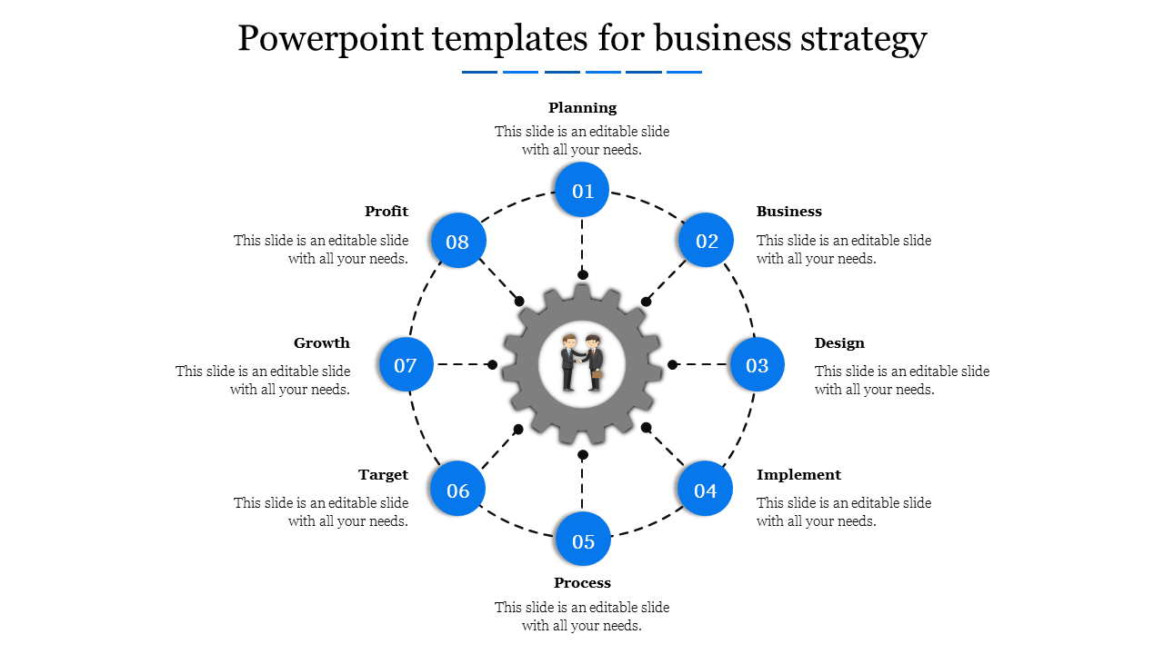 Our Predesigned PowerPoint Templates For Business Strategy