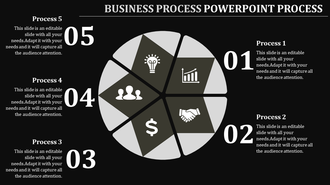 Well-Chose Business Process PowerPoint Presentation Template