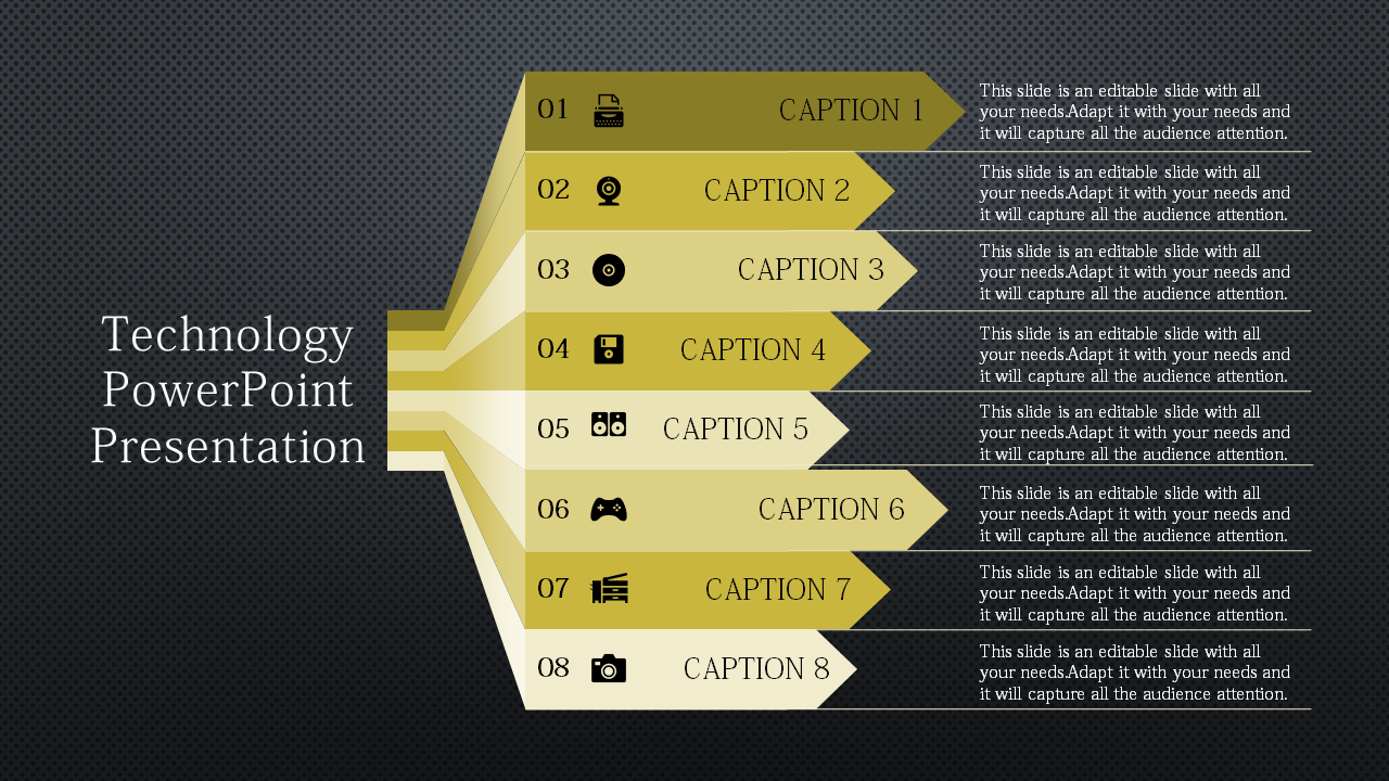 Explore Our Technology PowerPoint Template Slides