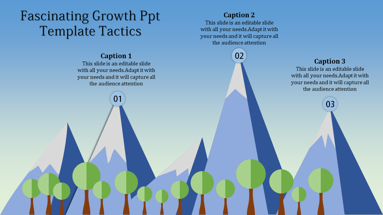 Growth PPT Template and Google  Slides