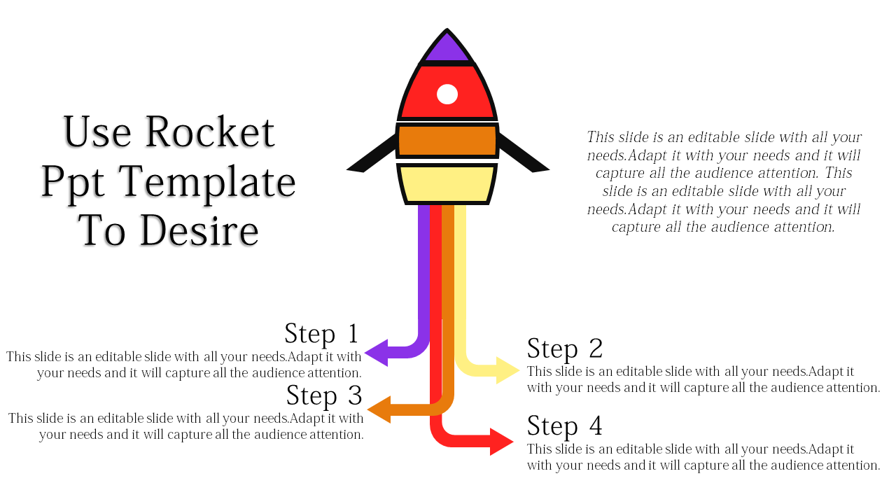 Dynamic Rocket PPT template and Google Slides