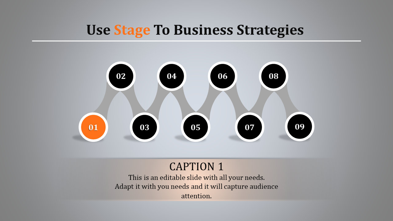 Stage PowerPoint Presentation Template and Google Slides