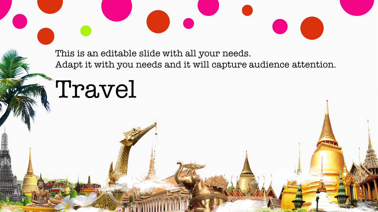 Attractive Travel PPT Template Designs for Presentation