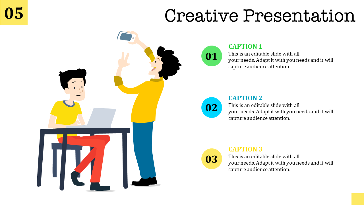 Creative PowerPoint Presentation for Business Ideas