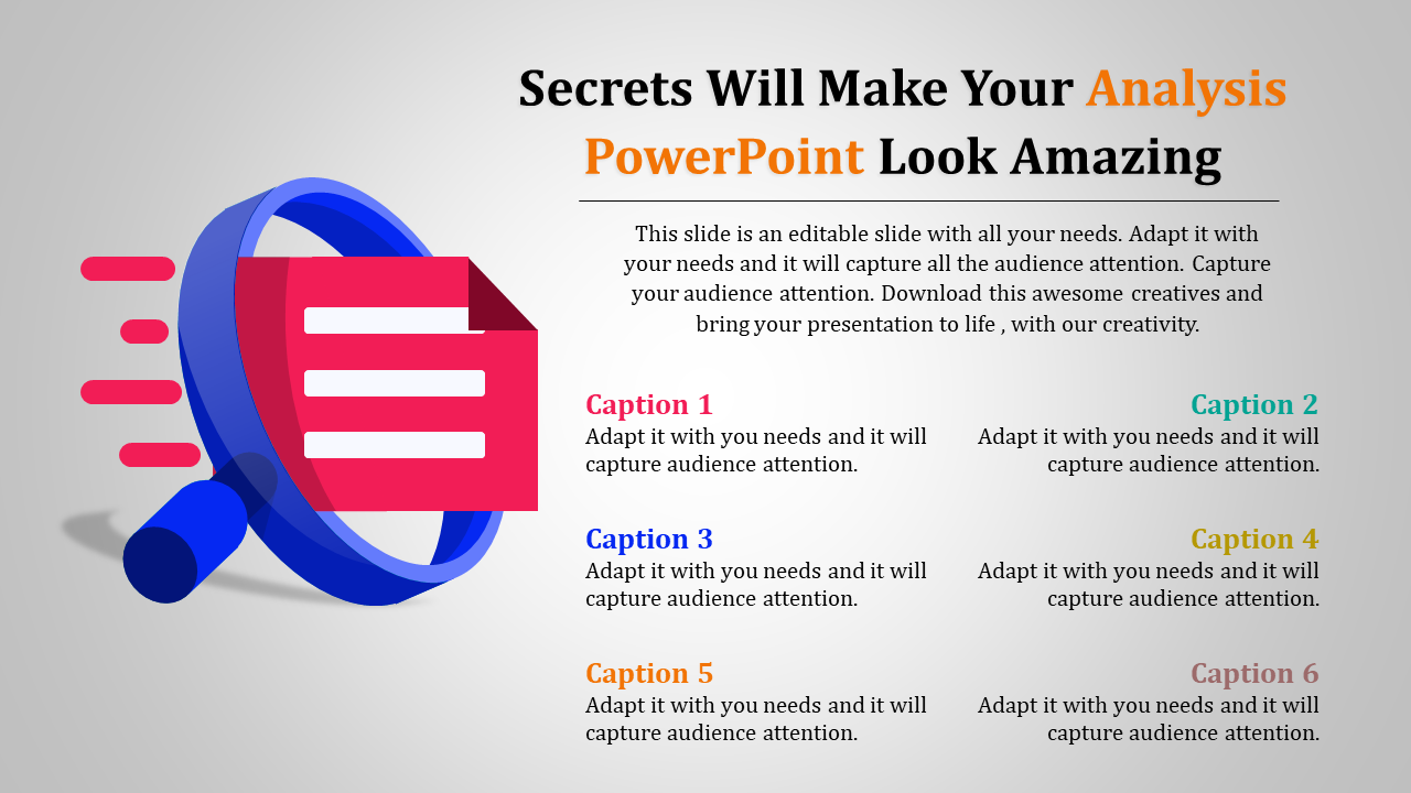 Best Analysis PowerPoint Template Presentation Design