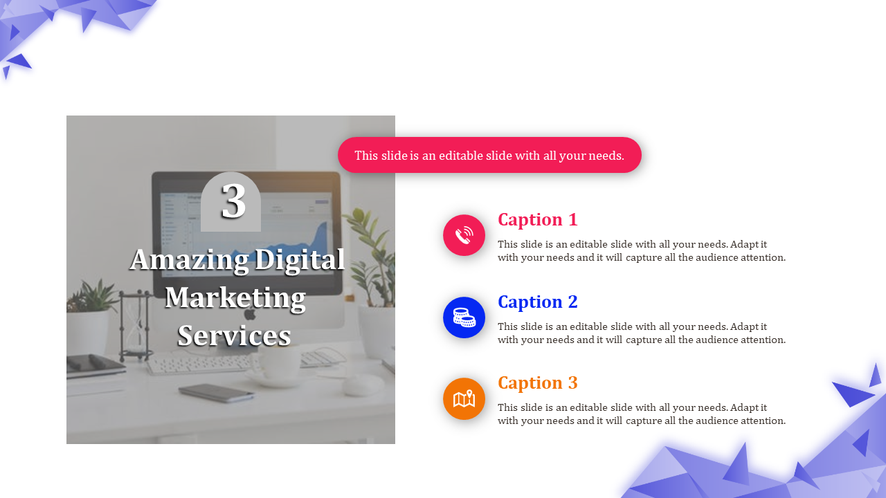 Digital Marketing Services PowerPoint In Systematic