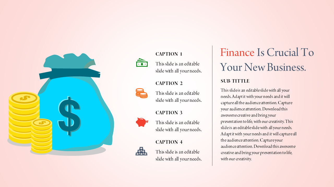 PowerPoint Finance Template for Financial Analysis