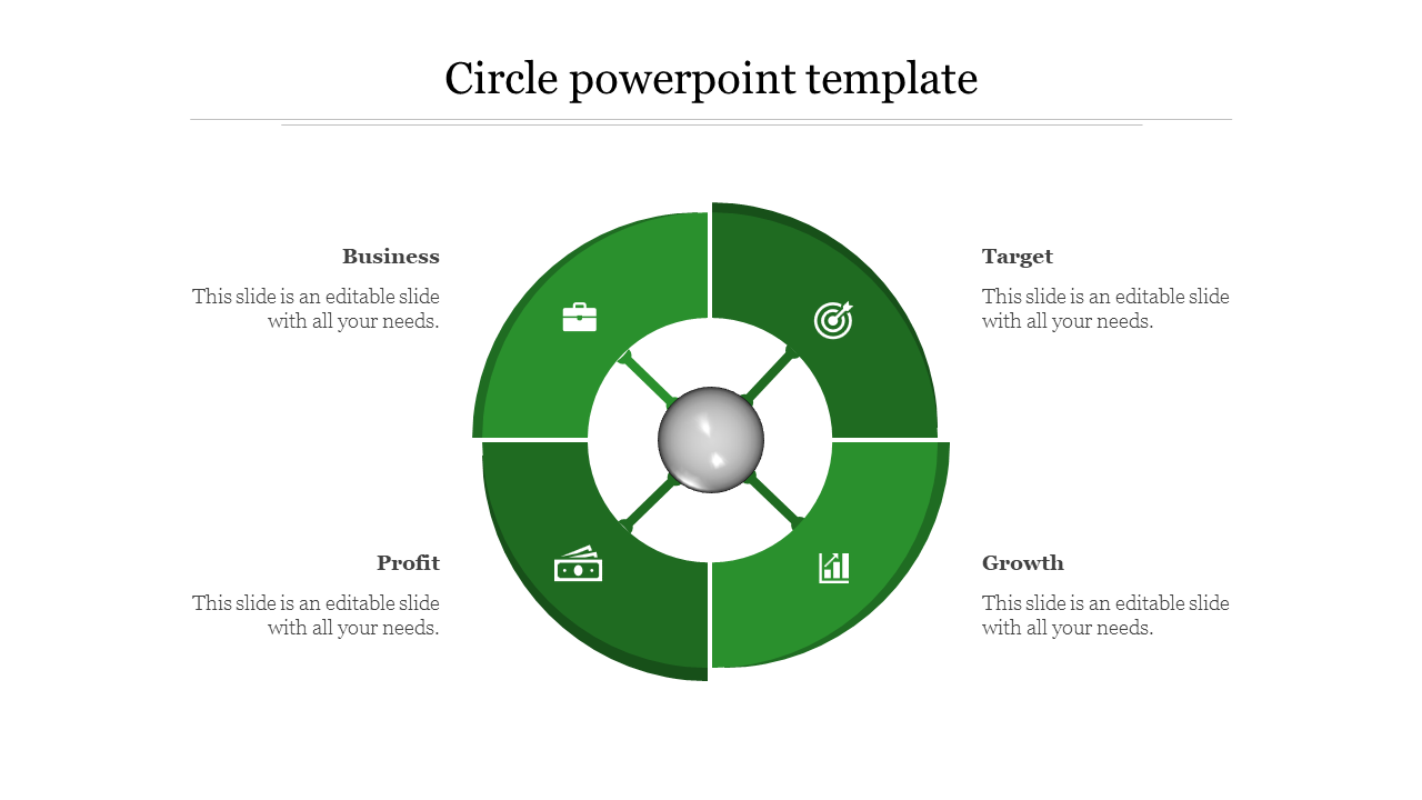 Circle PowerPoint Template and Google Slides Themes