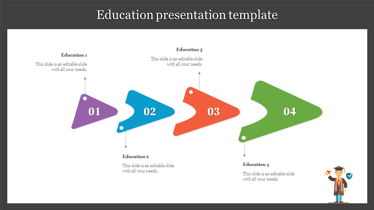 Education Presentation Template for Academic Excellence