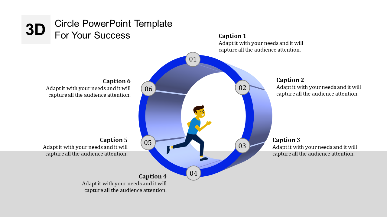 Impress your Audience with Circle PowerPoint Template