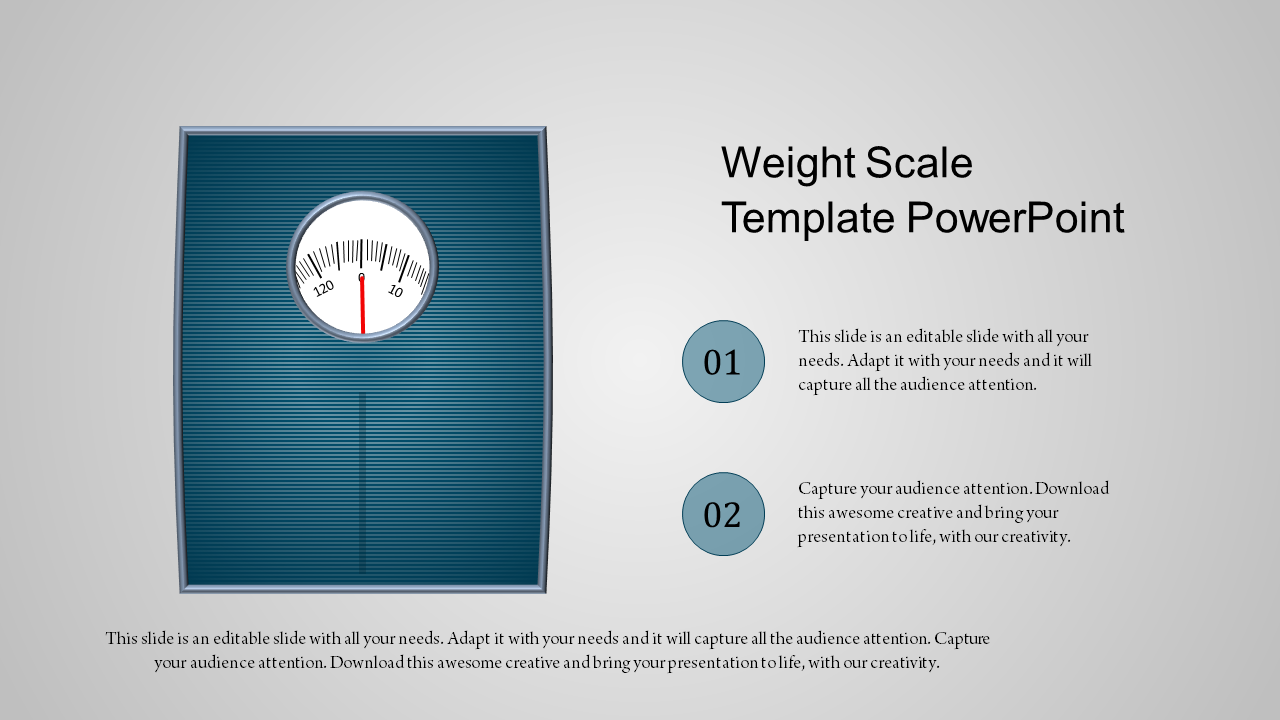 Editable Scale template PowerPoint and Google slides