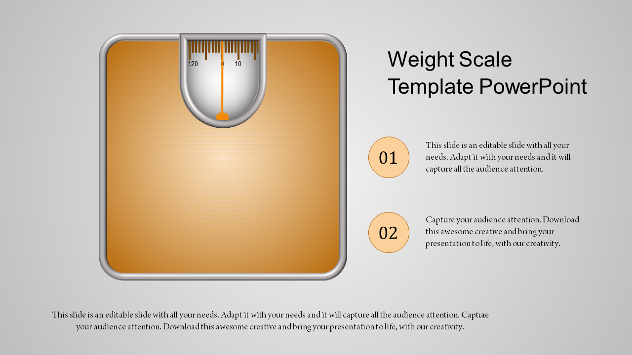 Easy To Use Scale PPT and Google Slides Template 