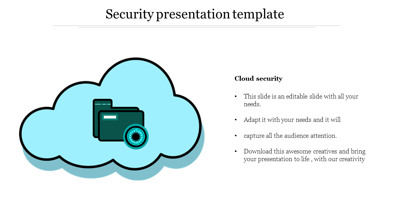 Enrich your Security PowerPoint Presentation Template Slides