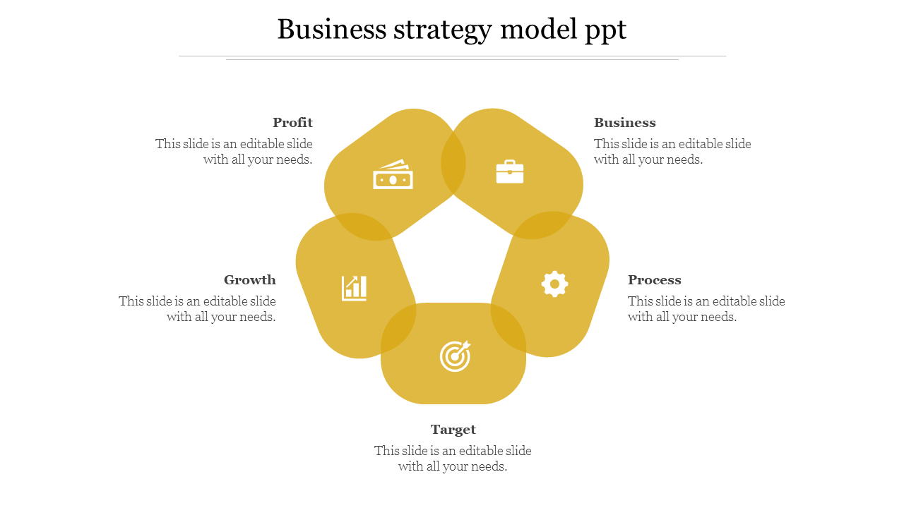 Get This Business Strategy Model PPT Slides Presentation