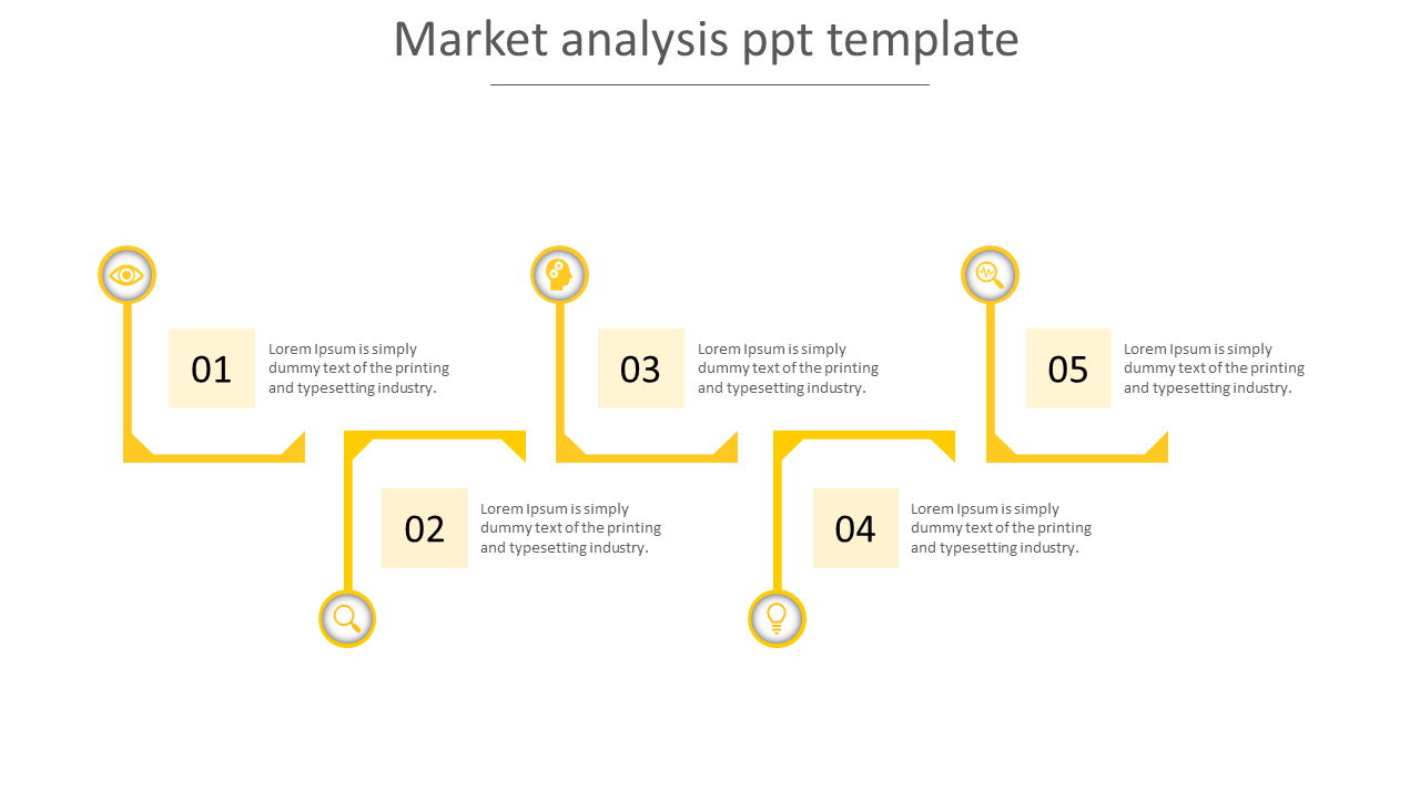 Use Creative Market Analysis PPT Template Presentations