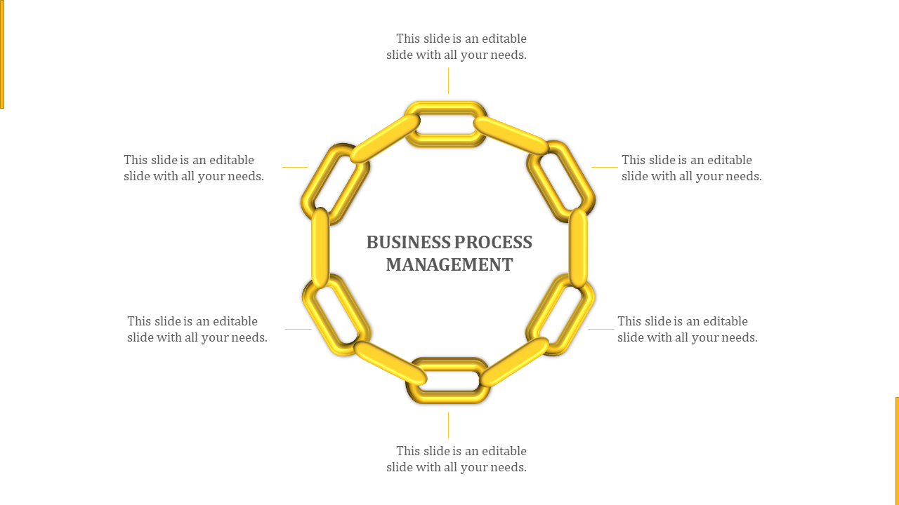 Creative Business Process PPT Template and Google Slides