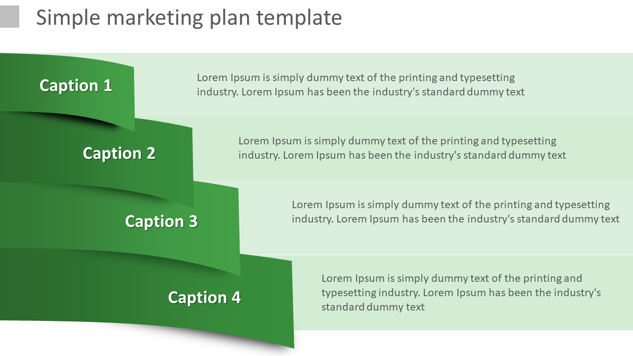 Beauteous Of Our Marketing Plan Template Slide Design