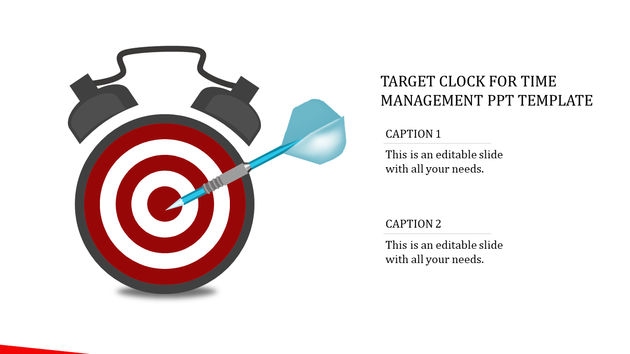 Thes Best Clock PowerPoint and Google Slides Template