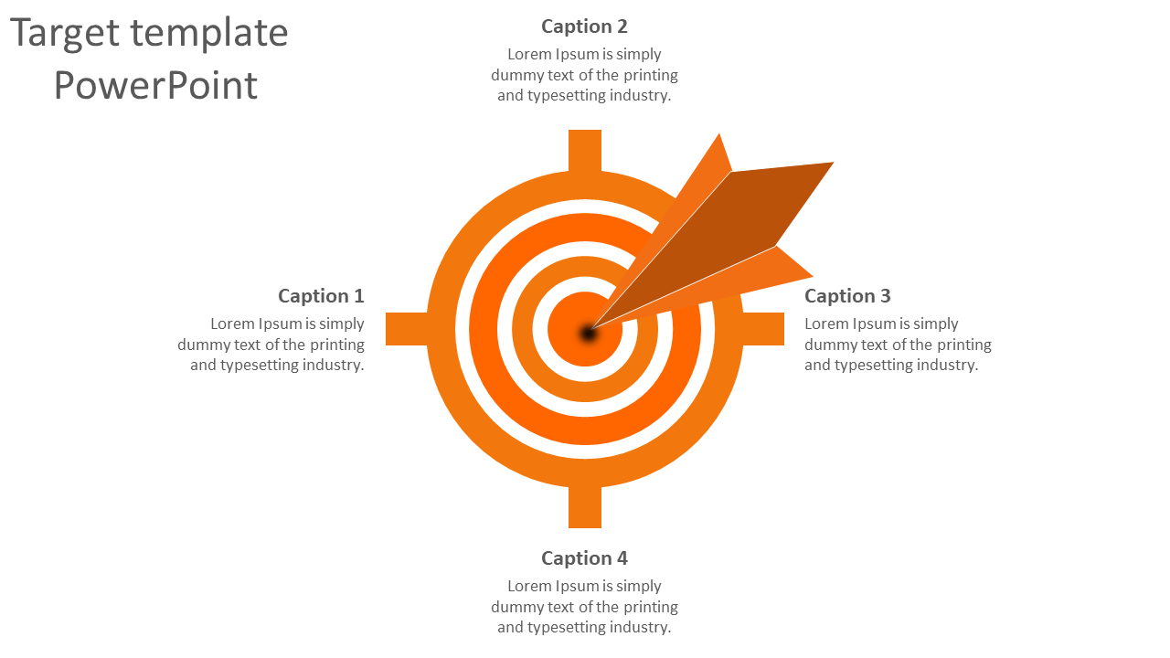 Elegant Target PowerPoint Template and Google Slides