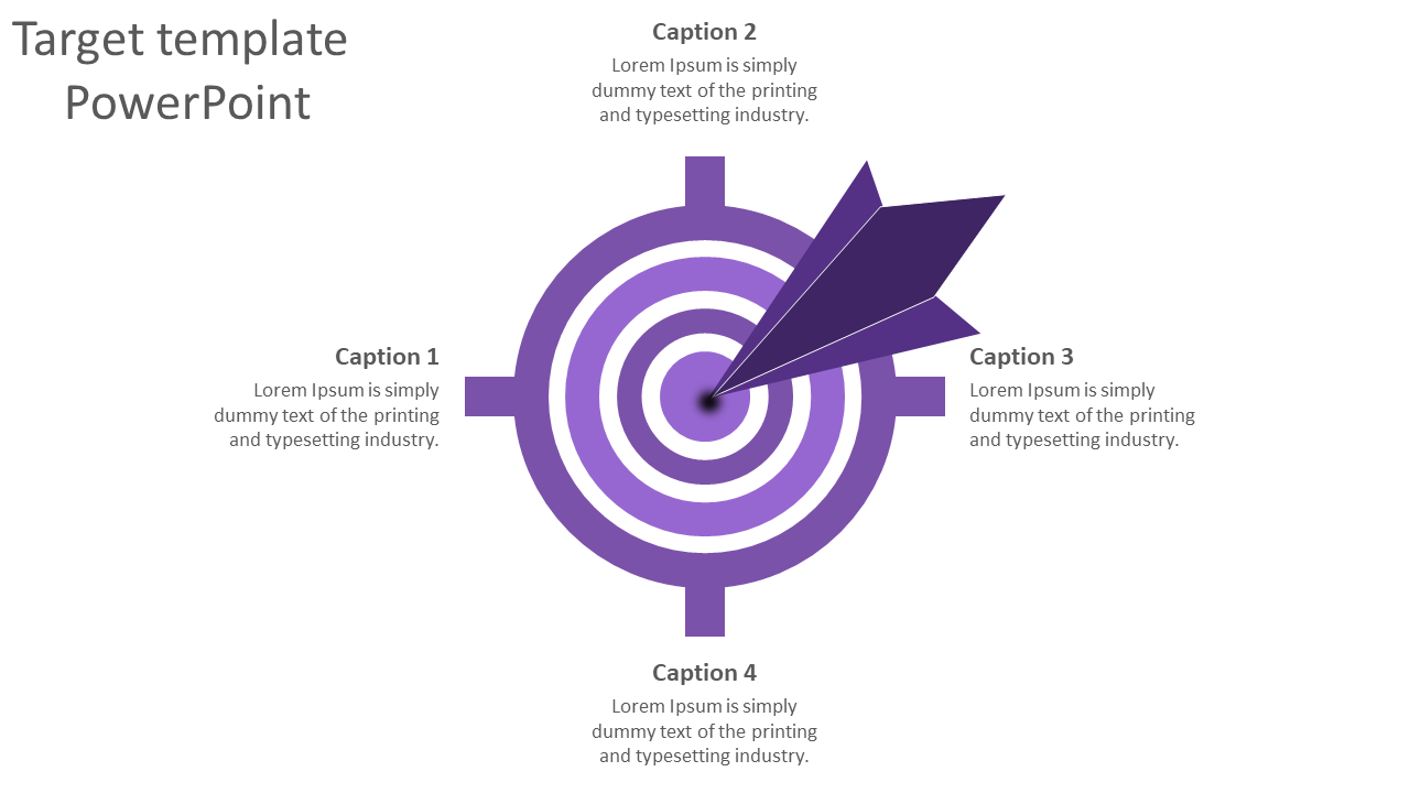 Analyse Target Template PowerPoint For Presentation